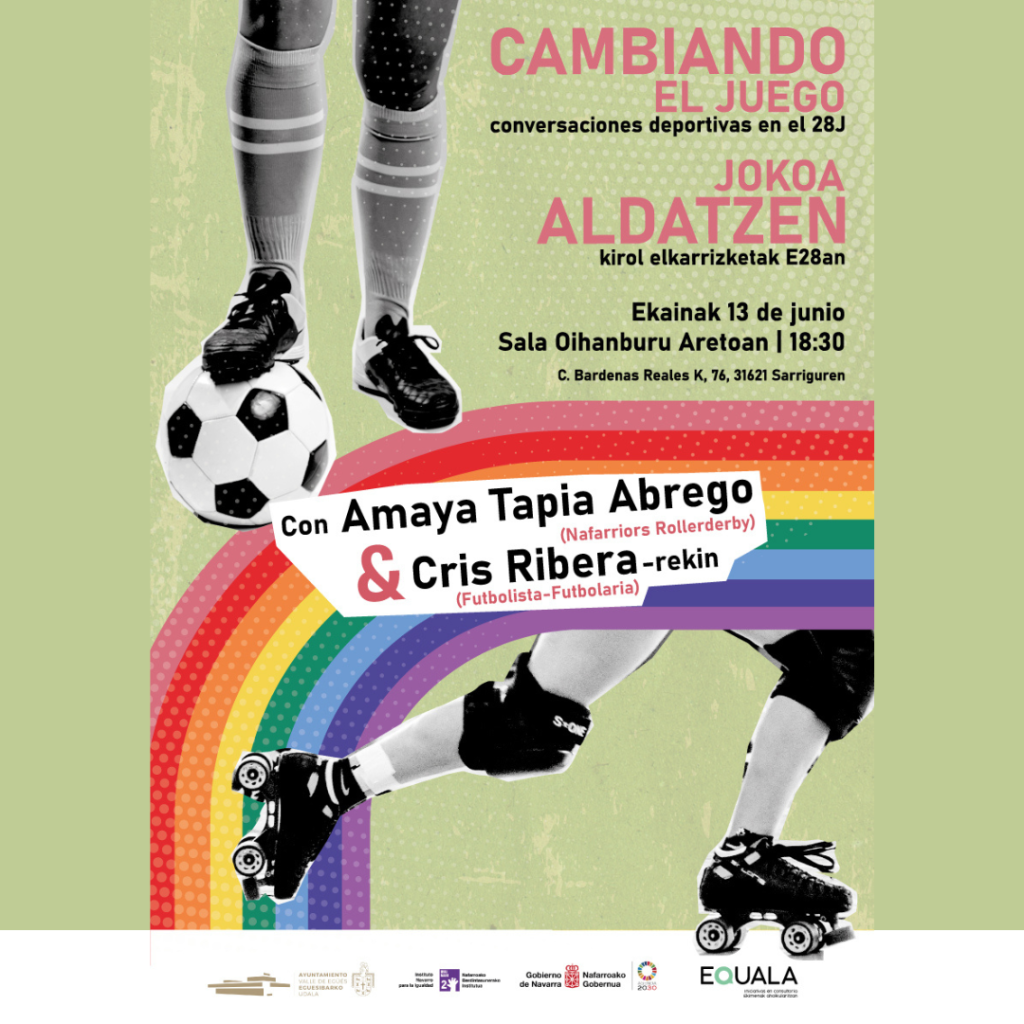 Encuentro sobre Diversidad y deporte para celebrar el mes del Orgullo: Cambiando el juego, conversaciones deportivas en el 28J