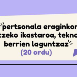 Ekonomia ” pertsonala eraginkortasunez kudeatzeko ikastaroa, teknologia berrien laguntzaz.a