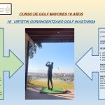 CURSO DE GOLF MAYORES DE 16 AÑOS